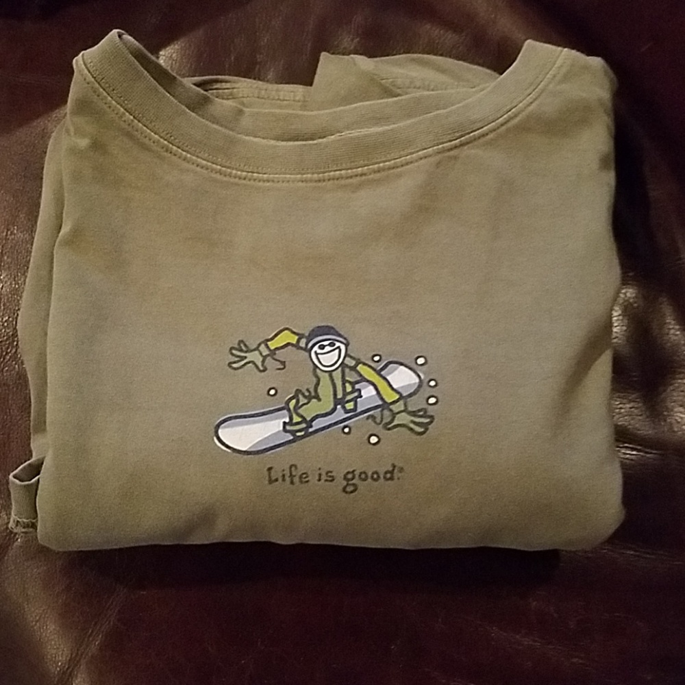 Life is Good Womens Long Sleeve Tee